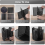 Rotatable Cup and Lid Organizer with 4 Compartments Black 5