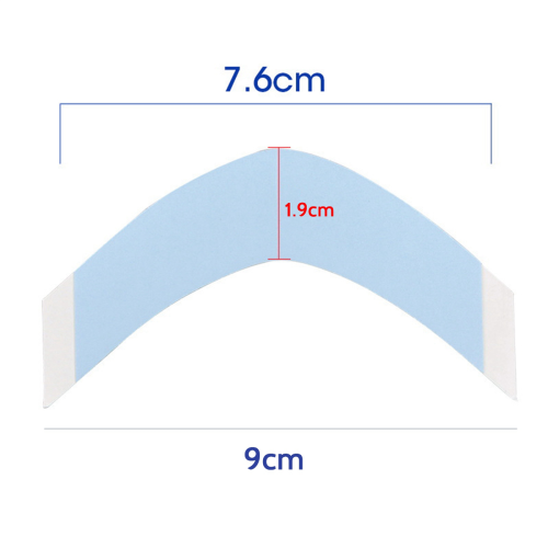 Lot de 72 bandes adhésives doubles résistantes pour extensions de perruques