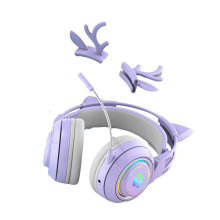 Cute Antlers Cat Ear Wireless Bluetooth Headphone Gamer