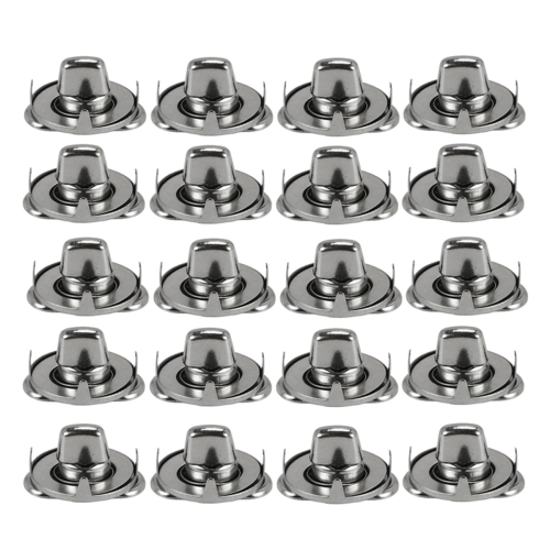Kits Fermeture Bouton Rotatif Marine – 10 Sets En Acier Inox, Pour Auvent Bateau Et Bâches - 6