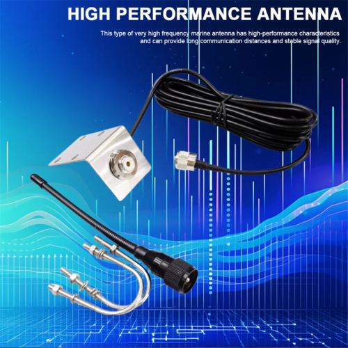 156-163Mhz VHF Marine Antenna Αδιάβροχη Κεραία Ιστού 1