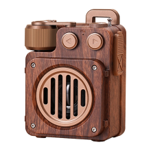 Portable Bluetooth Speaker Retro Outdoor Radio Vintage Music Player