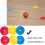 10Pcs Soccer Flat Cones Marker Disc,Speed Agility Training Markers 4