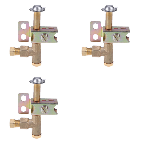 Pilot Burner One Way Flame Bracket Can Have Natural or LP Gas 2 Hole