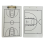 Trocken abwischbares Coaching-Board, doppelseitiges Design-Strategie-Board 3