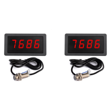 Tachymètre numérique à LED 9999 tr/min