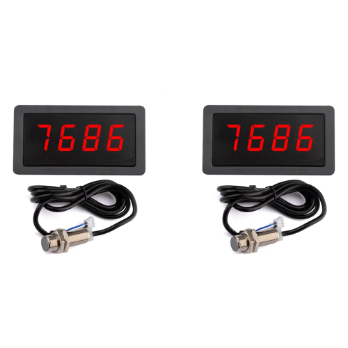 Tachymètre numérique à LED 9999 tr/min