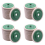 10Pcs 100Mm 4 Inch Wool Buffing Round Wheels Pads Polisher Wheels 1