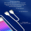 ARGB Power Extension Cable 3Pin RGB LED Light Strip Bar for PC Case 5