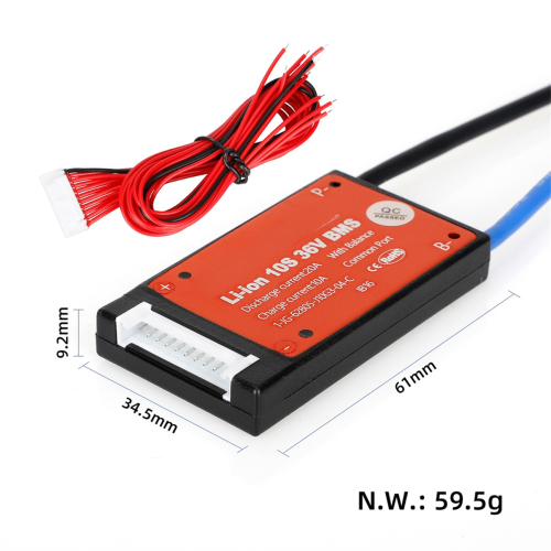 Li-Ion Battery Pack 10S 36V 20A Used for Continuous with Balance 2