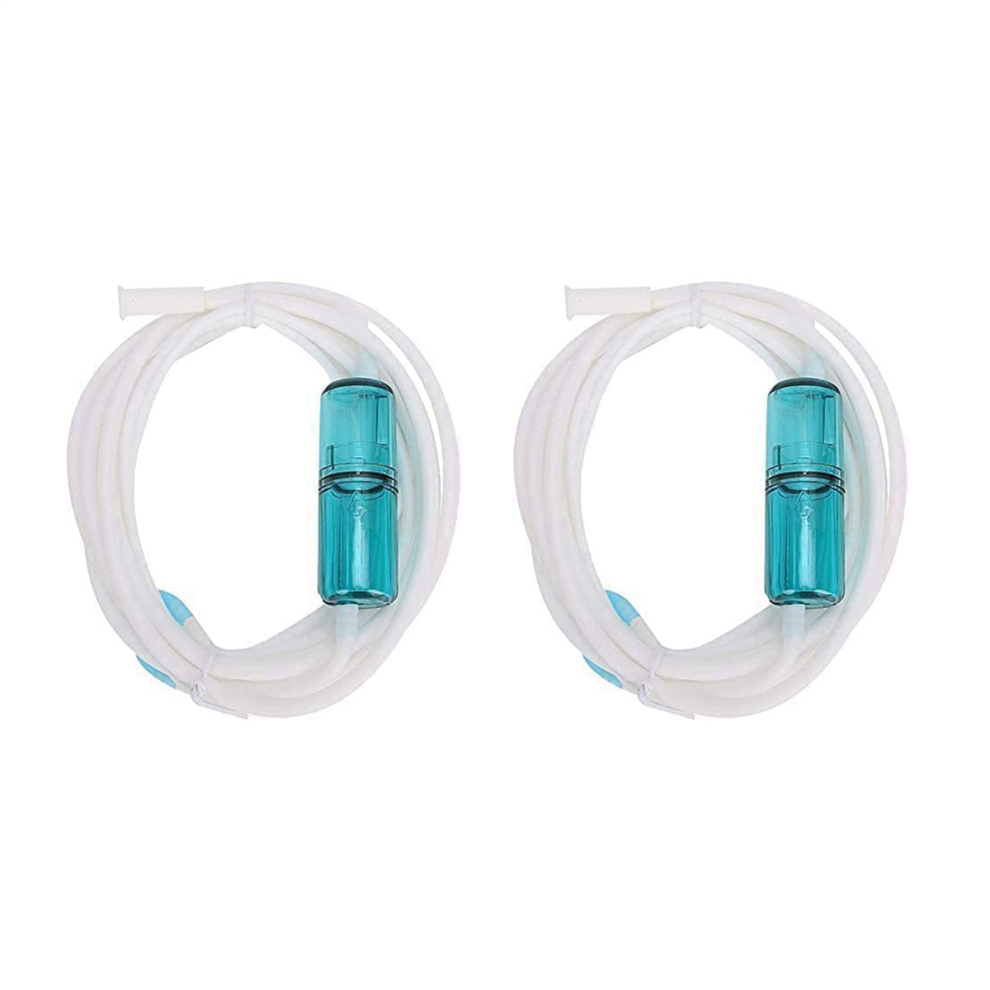 2 Conectores De Tubo De OxíGeno De Silicona Para CáNula Nasal-image