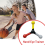 2Pcs Reflex Training Tossing Reaction Speed for Pre-Game Warm-Ups 6