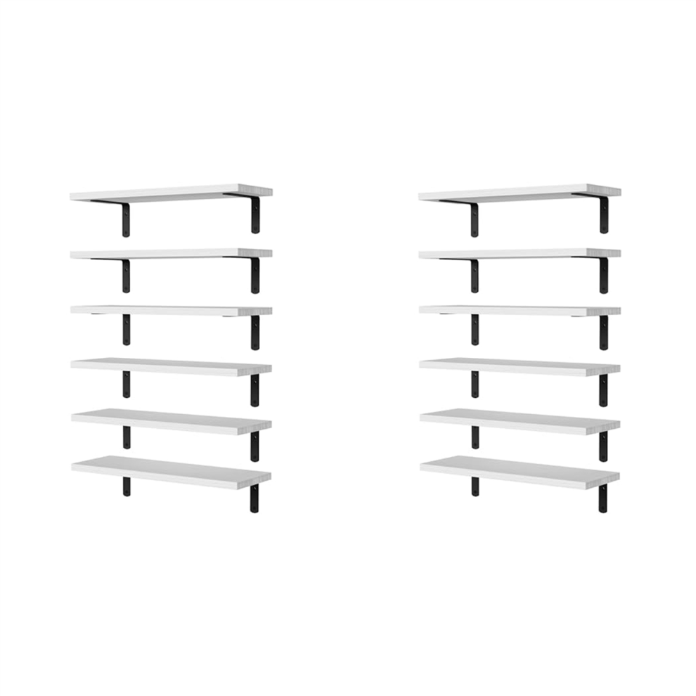 Floating Shelves,Wooden Floating Shelves For Wall Decor,White 4714141512617