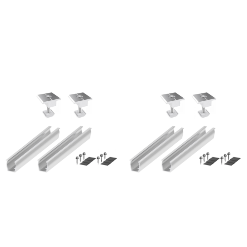 Solar Panel Mount Bracket Rails Clamp Fastening Module Mount, 35mm