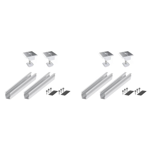 Solar Panel Mount Bracket Rails Clamp Fastening Module Mount, 30mm