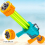 Water Toy Manual Pull-Out large capacity Water Pool Toys Blue 2