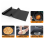 Rouleau de 78 pouces de grand format pour four, sans PFOA, noir 3