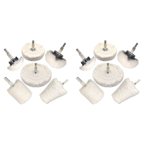 Buffing Wheel for Drill Buffing Pad Polishing Wheel Kits Wheel Shaped