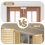 Metal Bifold Door Lock, Bi-fold Door Lock Installation-Free 2