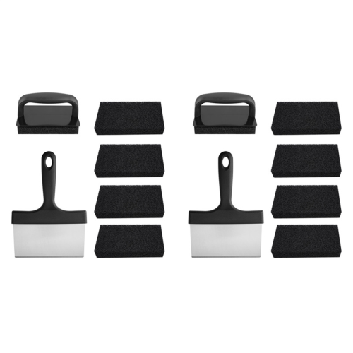 Versatility Griddle Cleaning Kit Grill Cleaner Tool Set for Hot