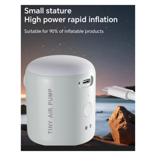 Mini pompe à air électrique rechargeable par USB pour camping 1