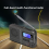 Portable AM/FM/SW Big Rechargeable Battery Operate Clock Radio 5