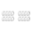 8 Pcs Climbing Rings Replacement 6101611 for 1