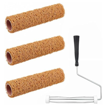 Set van 9 inch kleine structuurverfrollers