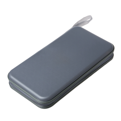 Estuche plateado para CD y DVD con 80 discos 1