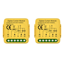 Tuya Zigbee Curtain Switch Module Connected Roller Shutters Motor