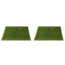 Tapete profissional de grama artificial para área de jardim e pátio, 50x60 cm