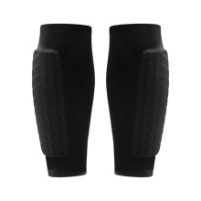 Black football protective socks, 1 pair, size L, honeycomb compression cuff, superior and comfort for football players