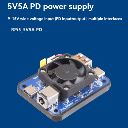 For 5 PD Power Supply Module Dual 5V5A Outputs 1
