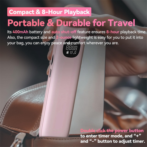 Under Pillow Speaker Bluetooth for Sleeping - 400mAh Silent,A 1
