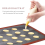 2 Pcs Silicone Baking Mat Sheet,Non-Stick Mesh Double-Sided Available 2