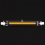 Dimmable R7S Led Cob 10W 118Mm Led Light-Warm White Light 220V 3