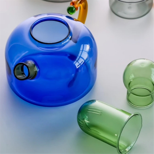 Heat Glass Teapots Pitcher Suitable Household Teaware Lover Tea Sets 2