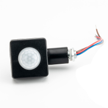 PIR Switch Ultrathin LED Light PIR Outdoor Motion Sensor,10Mm Black