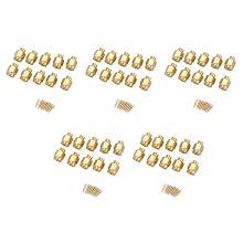 10x SMA mannelijke stekker soldeer coax connector goud