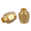 Conector coaxial de solda macho SMA 10x dourado 5