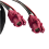 For Violet HSD Code D Female to D Female Jack Connector LVDS Cable 3