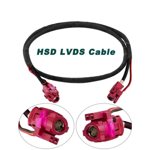 For Violet HSD Code D Female to D Female Jack Connector LVDS Cable 1
