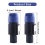 10 stuks NL4FC luidsprekerkabels hoofd Speakon kabelconnector 4