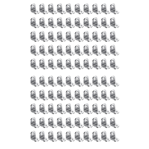 50PCS L Brackets Corner Brace, Heavy Duty Small Brackets