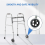 Walker Wheel, Walker Wheels Replacement 5 Inch, Wheels for Walkers 2