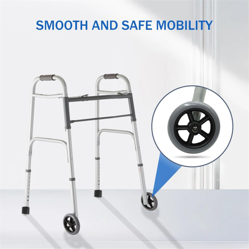 Walker Wheel, Walker Wheels Replacement 5 Inch, Wheels for Walkers 1