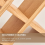 Wine Rack Countertop Wooden Wine Bottle Holder 4