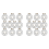 Magnetische Golfhut-Clips, Ballmarkerhalter, Silber 1