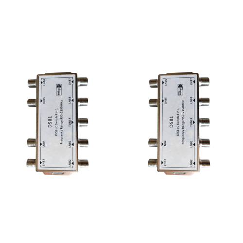 DS81 8 in einem Satellitensignal DiSEqC-Schalter LNB-Receiver Multischalter