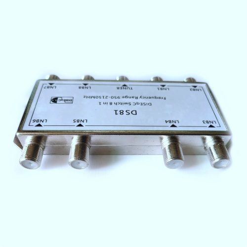 DS81 8 in einem Satellitensignal DiSEqC-Schalter LNB-Receiver Multischalter 1